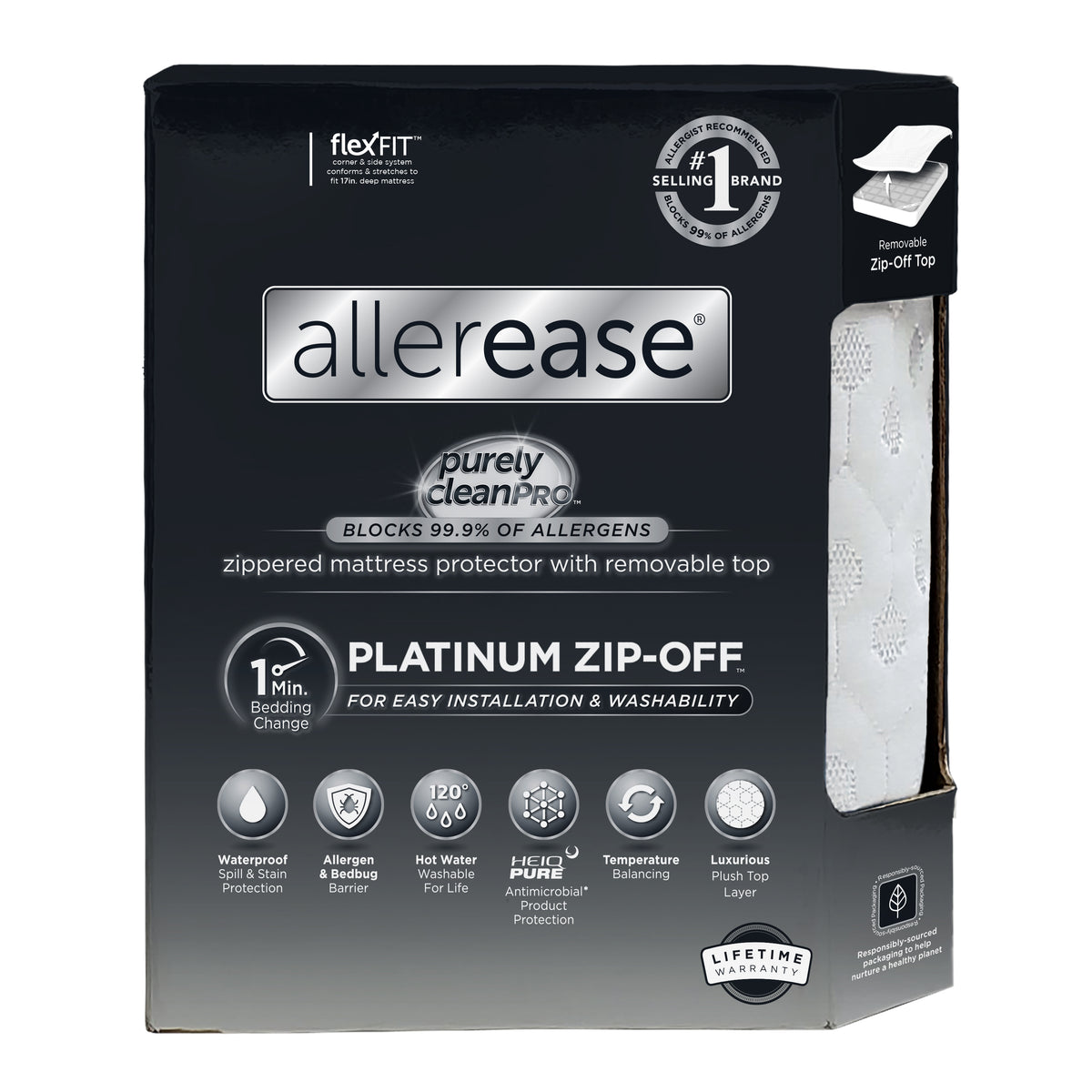 Allerease Platinum Mattress Protector- Twin - Yahoo Shopping