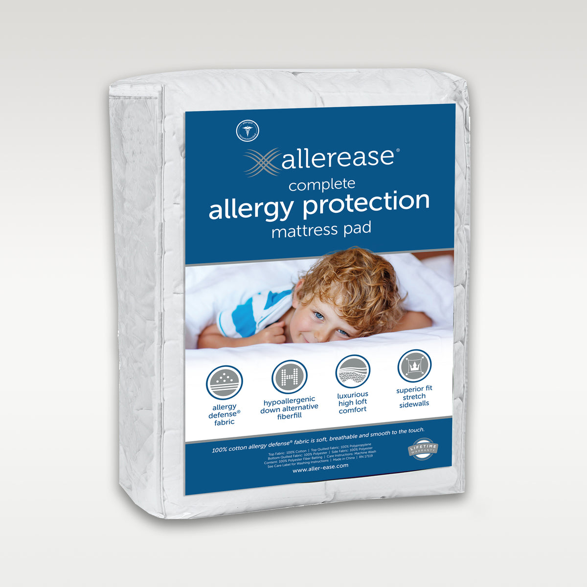 AllerEase Ultimate Comfort Allergy Protection Mattress Pad, White, Twin -  Yahoo Shopping