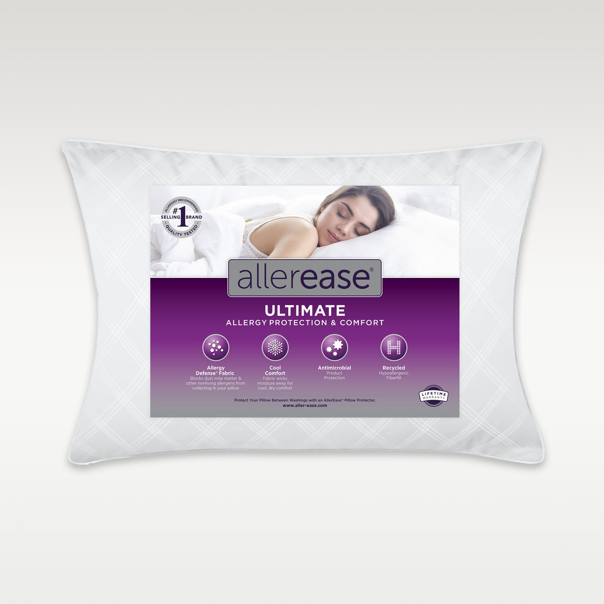 AllerEase Ultimate Allergy Comfort Pillow