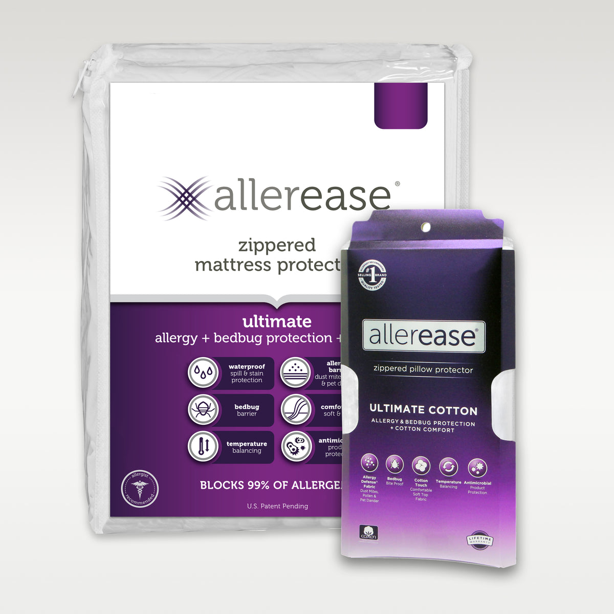 AllerEase Ultimate Allergy + Bed Bug + Comfort Bundle
