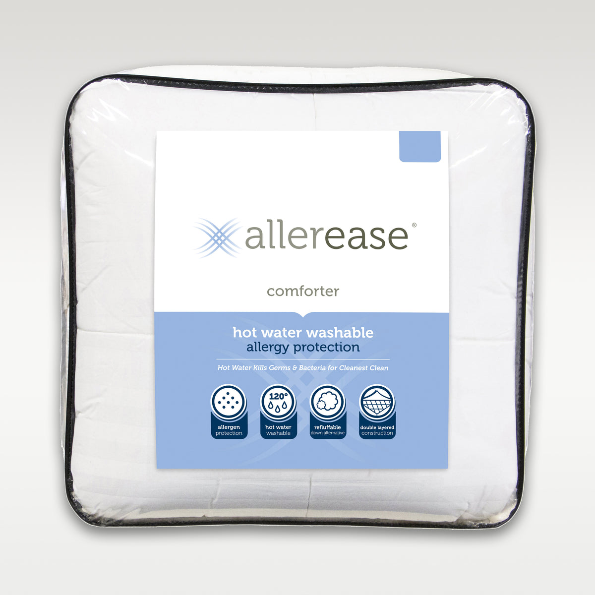 Allerease hot water washable pillow discount