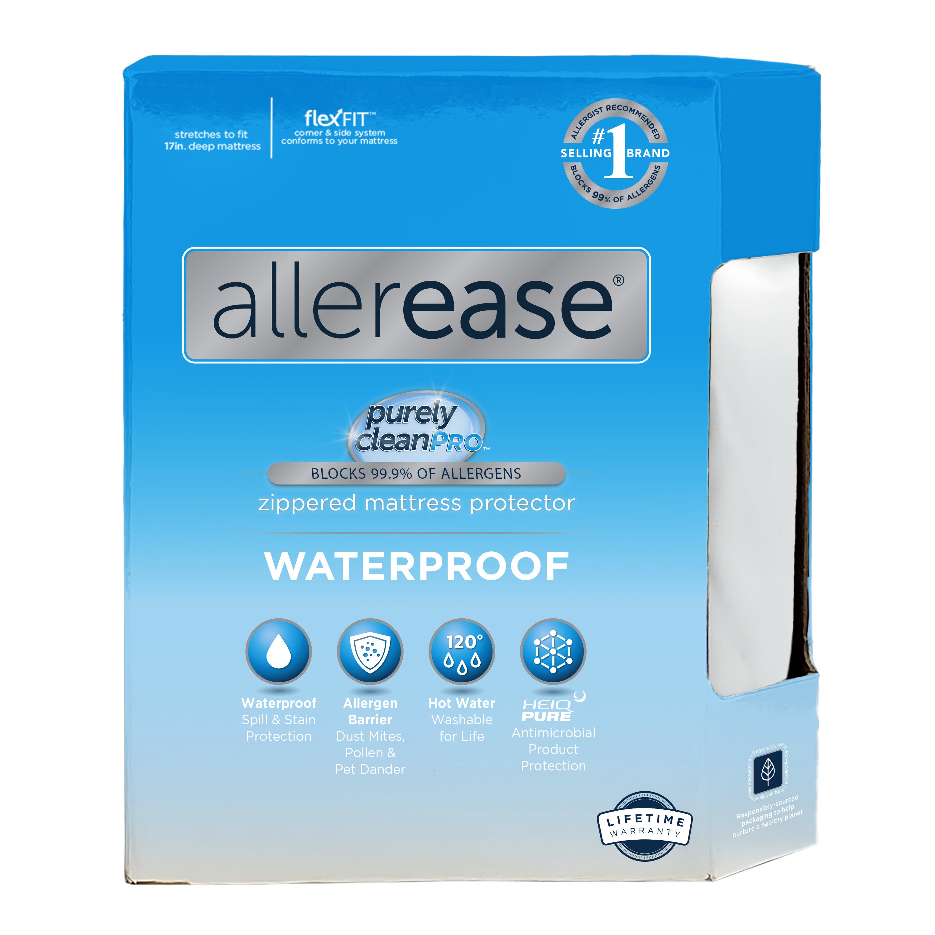ProtectEase Waterproof Premium Mattress Protector - King