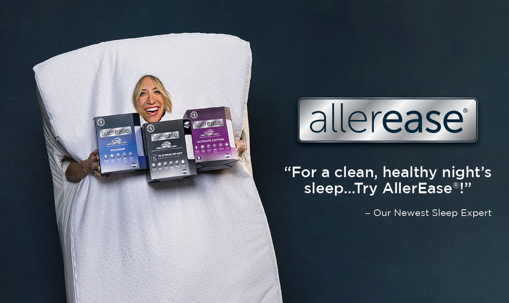 AllerEase CLOSEOUT! Platinum Zip-Off Top Allergy Queen Mattress Protector -  Macy's