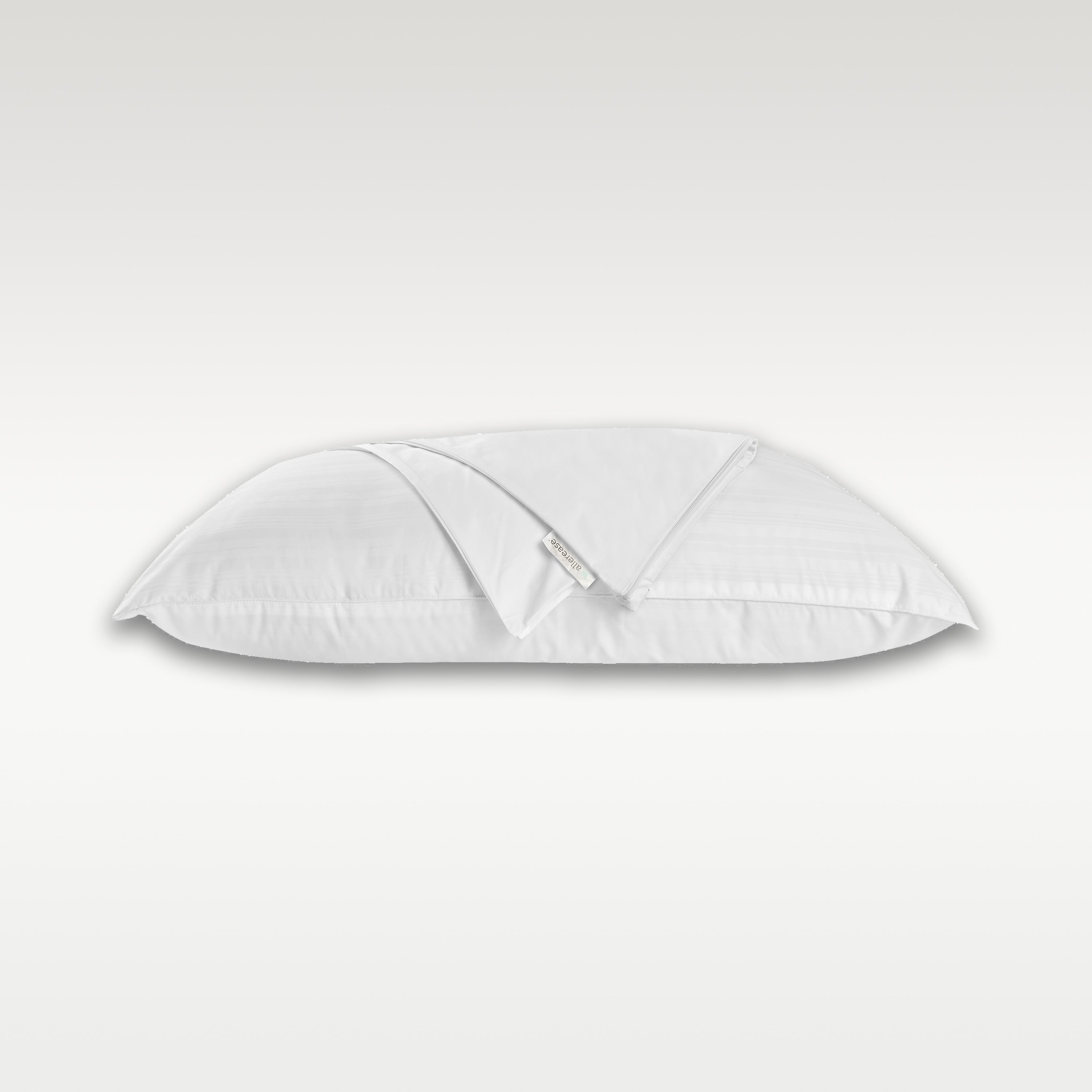 Allerease Waterproof Zippered Pillow Protector, Standard/Queen 