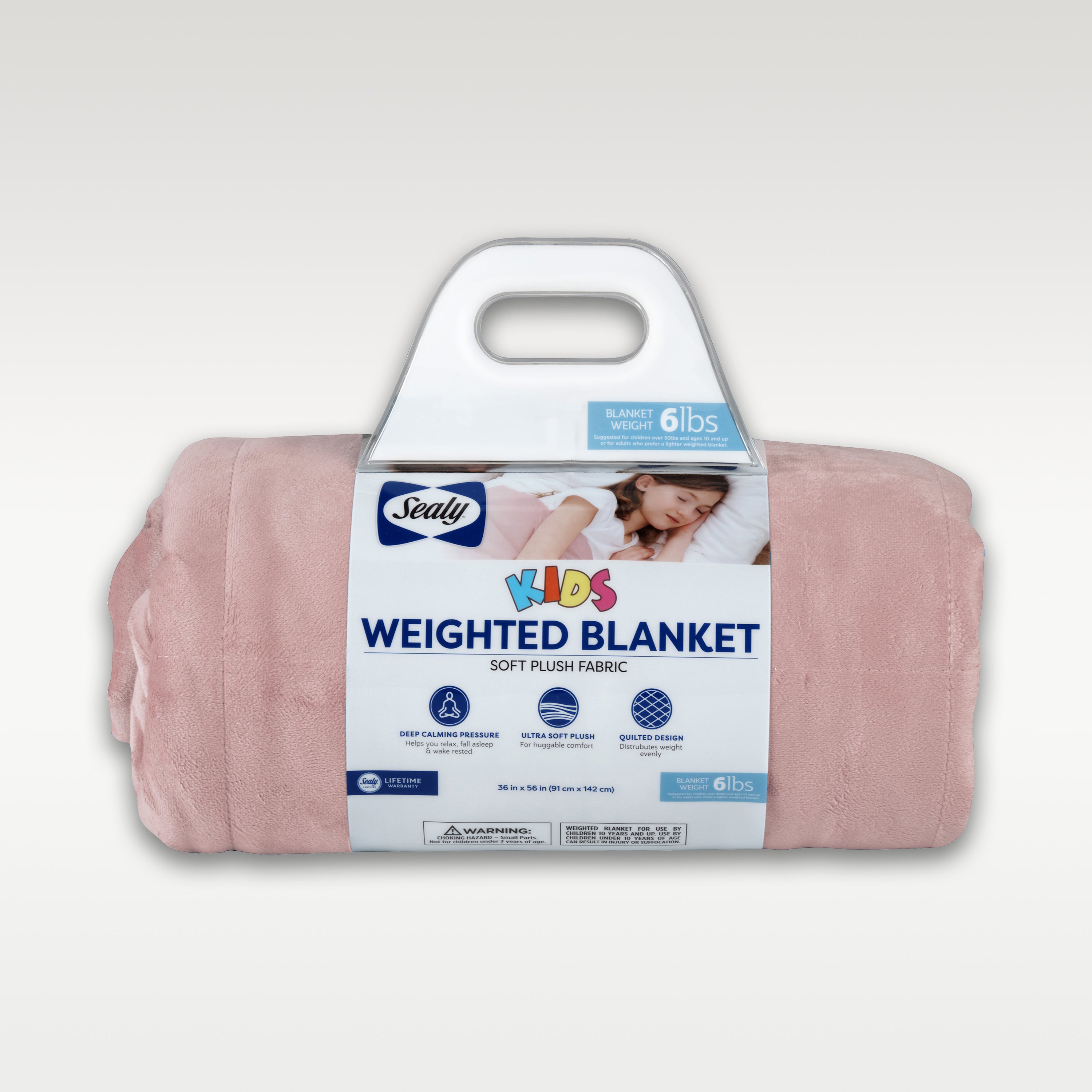 Kids Sharper Image Calming Comfort Weighted Blanket, 6 lbs